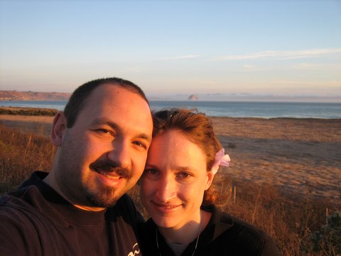 Margaret and me along the Central Coast of California